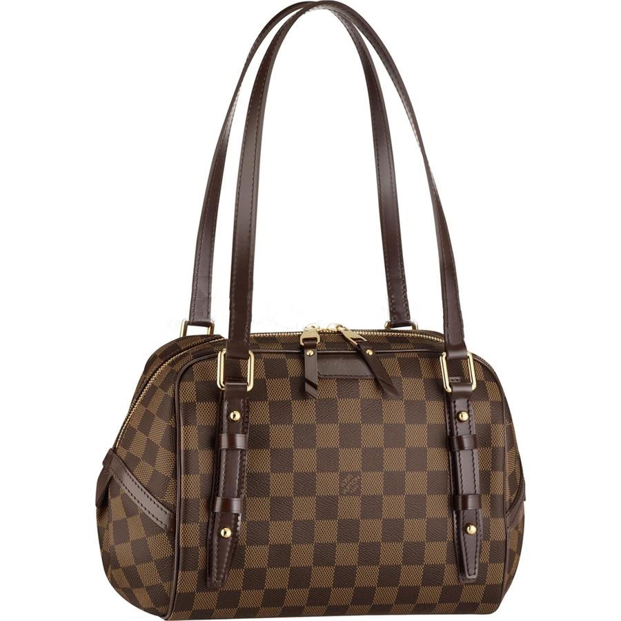 Best Replica Louis Vuitton Rivington PM Damier Ebene Canvas N41157